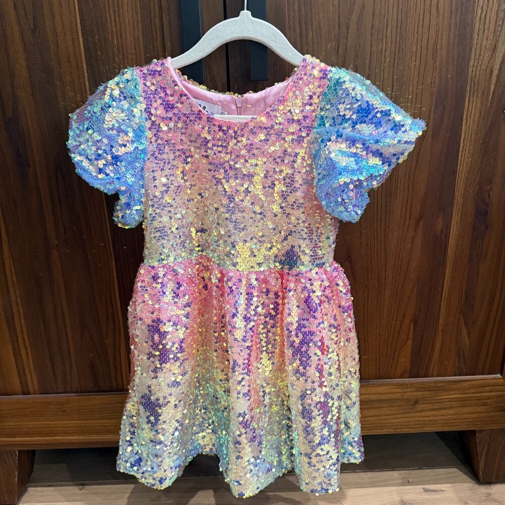 Lola and The Boys Sequin Party Dress